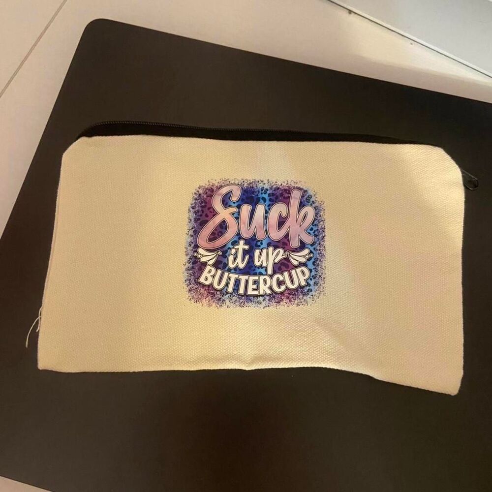 Purple Zipper Pouch